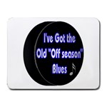 Off Season Hockey Blues Small Mousepad