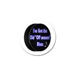 Off Season Hockey Blues Golf Ball Marker