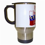 Russian Hockey Travel Mug (White)