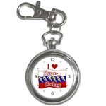 Russian Hockey Key Chain Watch