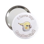 Love My Cockatiel 2.25  Handbag Mirror