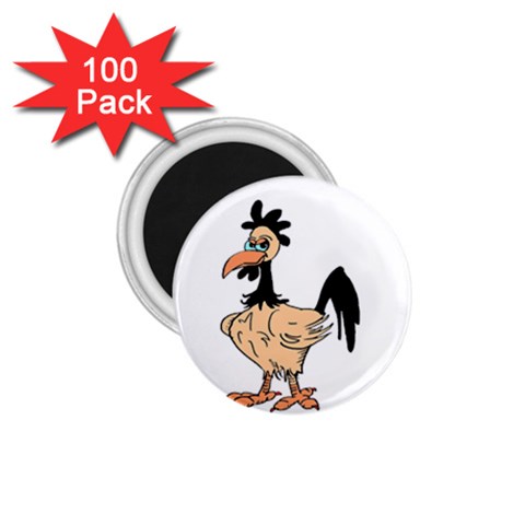 Rooster 1.75  Magnet (100 pack)  from ArtsNow.com Front