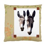 Two donks Cushion Case (One Side)