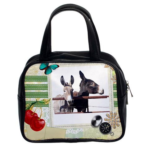 Donks & Fence Classic Handbag (Two Sides) from ArtsNow.com Front