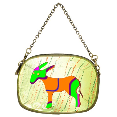 Funky Donkey Chain Purse (Two Sides) from ArtsNow.com Front