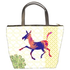 Funny Donkey Bucket Bag from ArtsNow.com Back