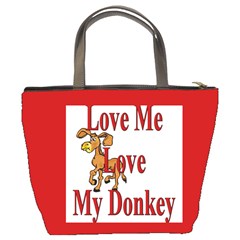 Love my donkey Bucket Bag from ArtsNow.com Back