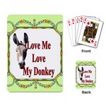 Love my donkey 2 Playing Cards Single Design