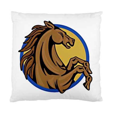 Horse circle Cushion Case (Two Sides) from ArtsNow.com Front