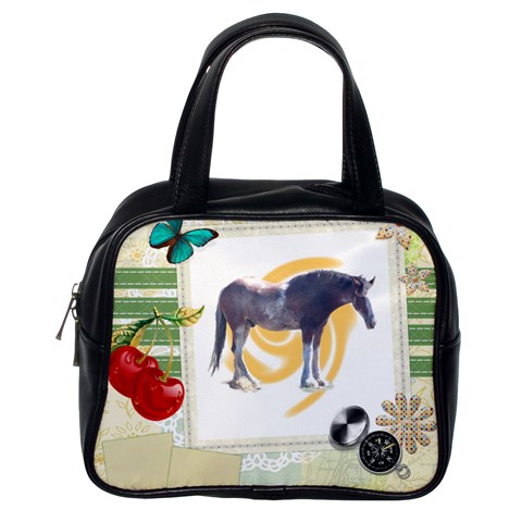 Clydesdale 2 Classic Handbag (One Side) from ArtsNow.com Front