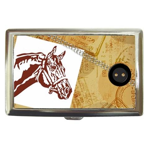 Thoroughbred Cigarette Money Case from ArtsNow.com Front