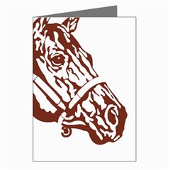 Thoroughbred Greeting Card from ArtsNow.com Left
