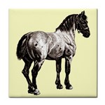 Vintage horse 3 Tile Coaster