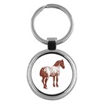 Vintage horse 3 Key Chain (Round)
