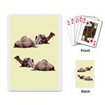 Sitting camels Playing Cards Single Design