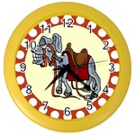 Smiling donkey Color Wall Clock