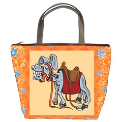 Smiling donkey Bucket Bag from ArtsNow.com Front