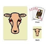Cow head Playing Cards Single Design
