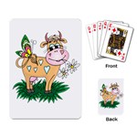 Cute cow Playing Cards Single Design