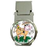 Cute cow Money Clip Watch