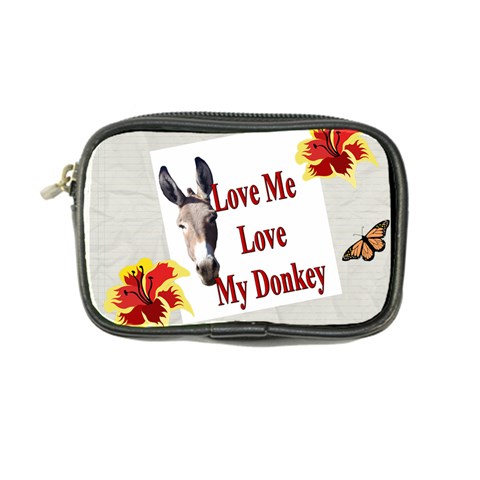Love my donkey 2 Coin Purse from ArtsNow.com Front