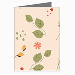 Spring Art Floral Pattern Design Greeting Card