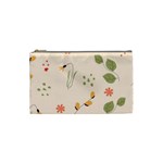 Spring Art Floral Pattern Design Cosmetic Bag (Small)