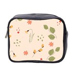 Spring Art Floral Pattern Design Mini Toiletries Bag (Two Sides)