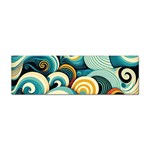 Wave Waves Ocean Sea Abstract Whimsical Sticker Bumper (10 pack)