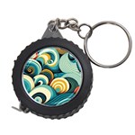 Wave Waves Ocean Sea Abstract Whimsical Measuring Tape