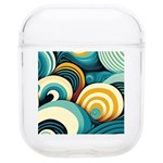 Wave Waves Ocean Sea Abstract Whimsical Soft TPU AirPods 1/2 Case