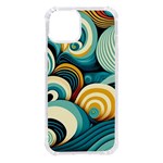 Wave Waves Ocean Sea Abstract Whimsical iPhone 14 TPU UV Print Case