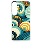Wave Waves Ocean Sea Abstract Whimsical Samsung Galaxy S24 Ultra 6.9 Inch TPU UV Case