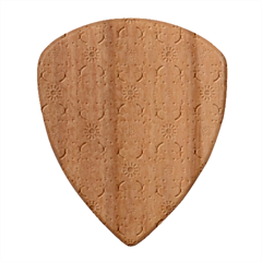 Pattern Texture Design Decorative Wood Guitar Pick (Set of 10) from ArtsNow.com Front