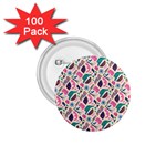 Multi Colour Pattern 1.75  Buttons (100 pack) 
