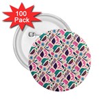 Multi Colour Pattern 2.25  Buttons (100 pack) 