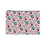 Multi Colour Pattern Cosmetic Bag (Large)