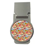 Pop Culture Abstract Pattern Money Clips (Round) 