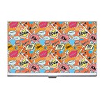 Pop Culture Abstract Pattern Business Card Holder