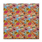 Pop Culture Abstract Pattern Face Towel