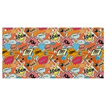 Pop Culture Abstract Pattern Banner and Sign 4  x 2 