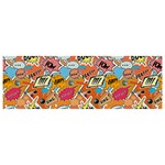 Pop Culture Abstract Pattern Banner and Sign 9  x 3 
