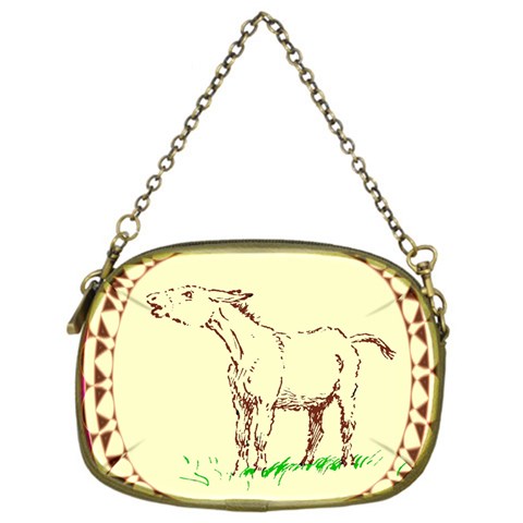 Donkey 2 Chain Purse (One Side) from ArtsNow.com Front