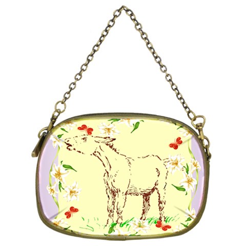 Donkey 2 Chain Purse (Two Sides) from ArtsNow.com Front