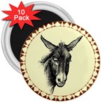 Donkey 3 - 3  Magnet (10 pack)