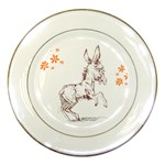 Donkey 5 Porcelain Plate
