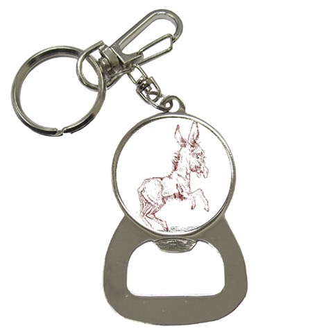 Donkey 5 Bottle Opener Key Chain from ArtsNow.com Front