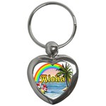 Aloha Key Chain (Heart)