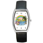 Aloha Barrel Style Metal Watch