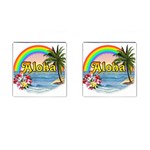 Aloha Cufflinks (Square)